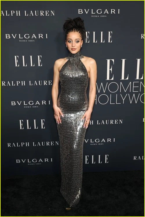 Elle Mulheres na celebração de Hollywood