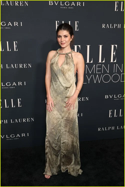 Elle Mulheres na celebração de Hollywood