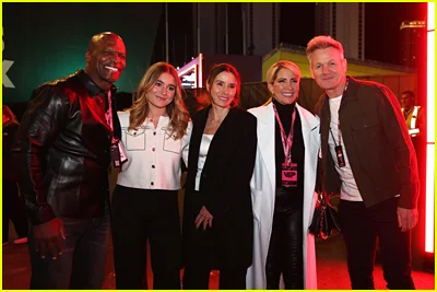 celebridades no Grande Prêmio de Las Vegas