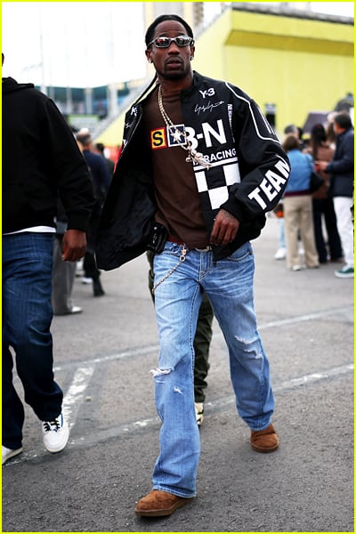 celebridades no Grande Prêmio de Las Vegas