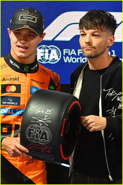 celebridades no Grande Prêmio de Las Vegas