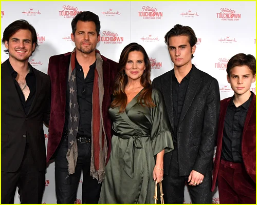 Kristoffer Polaha e esposa