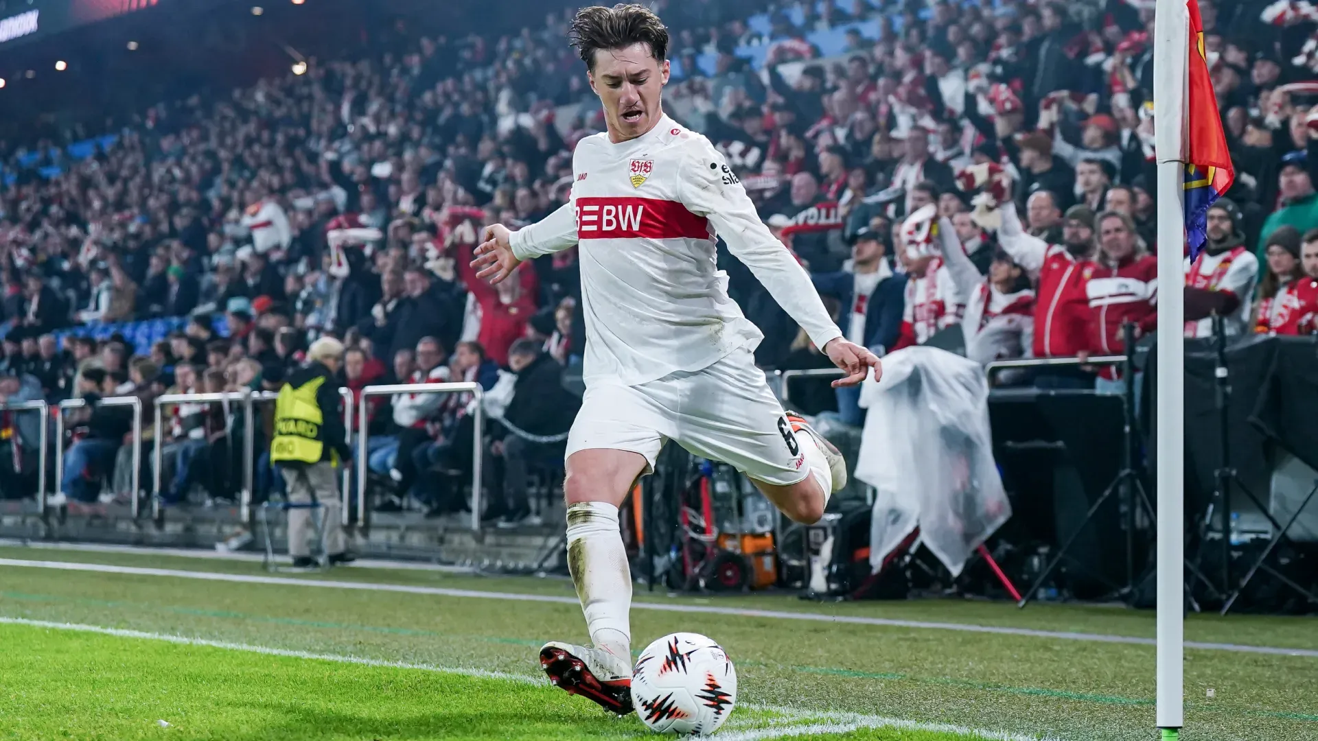 Angelo Stiller, estrela do VfB Stuttgart