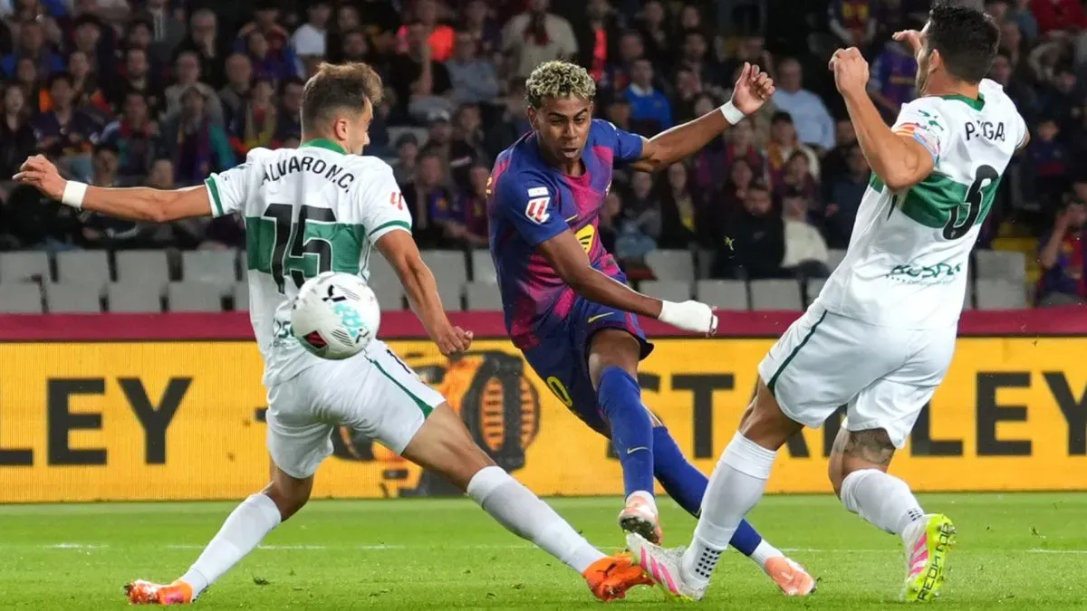 Lamine Yamal, do Barcelona