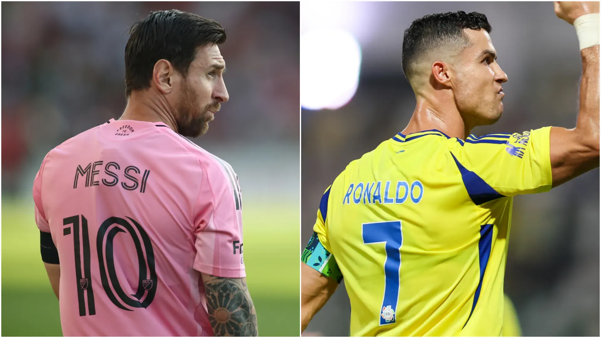 camisa ronaldo messi