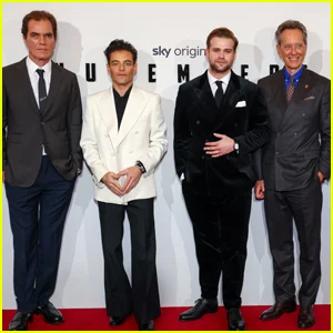 Michael Shannon, Rami Malek e mais saem para a estreia de 'Nuremberg' em Londres