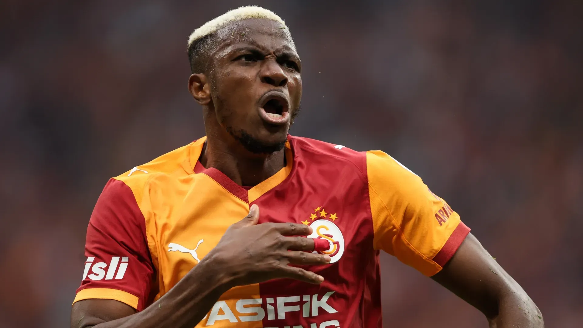 Victor Osimhen do Galatasaray.