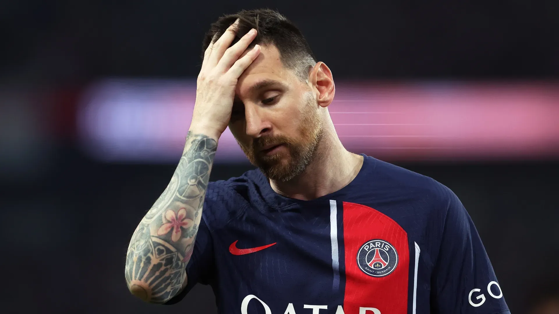 Lionel Messi do Paris Saint-Germain.