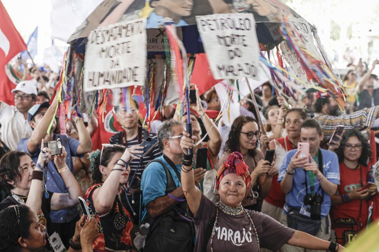 Belém (PA), 16/11/2025 - Encerramento da cúpula dos povos 
Foto: Tânia Rêgo/Agência Brasil