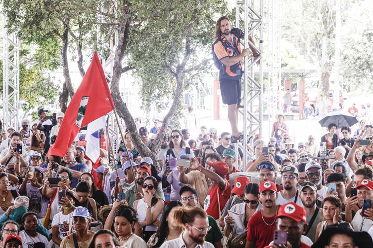 Belém (PA), 16/11/2025 - Encerramento da cúpula dos povos 
Foto: Tânia Rêgo/Agência Brasil