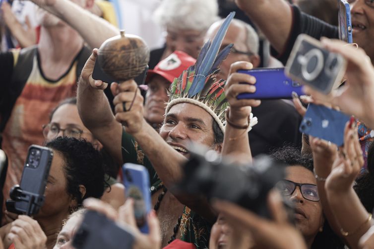 Belém (PA), 16/11/2025 - Encerramento da cúpula dos povos 
Foto: Tânia Rêgo/Agência Brasil