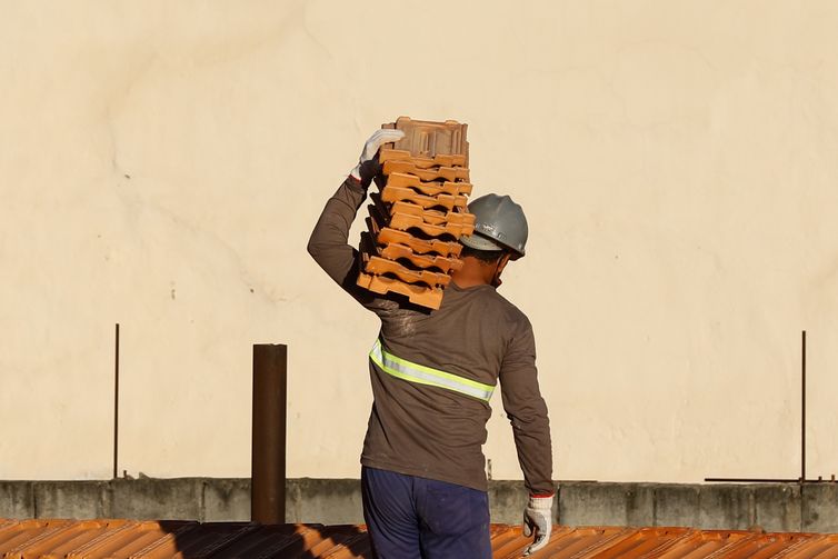 Trabalhadores da construção civil