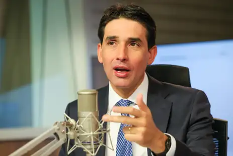 Brasília (DF) 27/05/2025 - O ministro de Portos e Aeroportos, Silvio Costa Filho, participa do programa Bom Dia, Ministro  Foto: Fabio Rodrigues-Pozzebom/ Agência Brasil