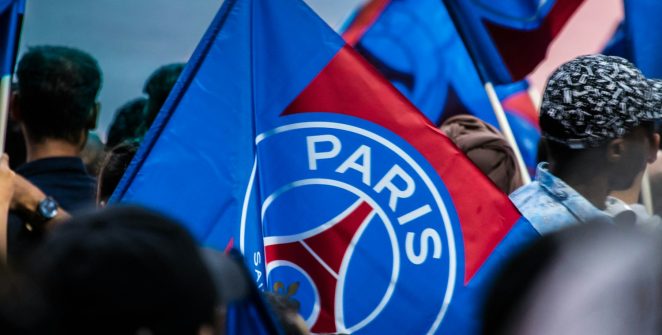 blue and red Paris flag
