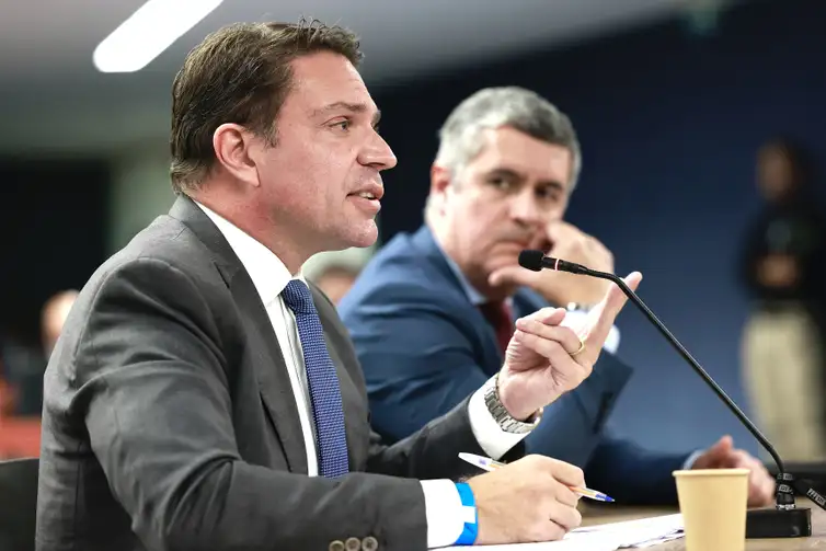 Brasília (DF), 05/06/2025 - Alexandre Ramagem particiapa de interrogatórios dos réus da Ação Penal (AP) 2668 no STF. Foto: Fellipe Sampaio/STF