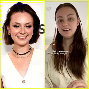 A atriz de 'bastidores' Aviva Mongillo conta a história de ser reconhecida por um fã enquanto trabalhava no varejo