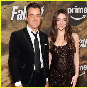 A esposa de Justin Theroux, Nicole Brydon Bloom, está grávida de seu primeiro filho!