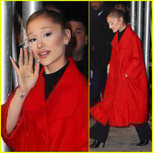 Ariana Grande é saudada pelos fãs ao sair da exibição de 'Wicked: For Good' em Nova York