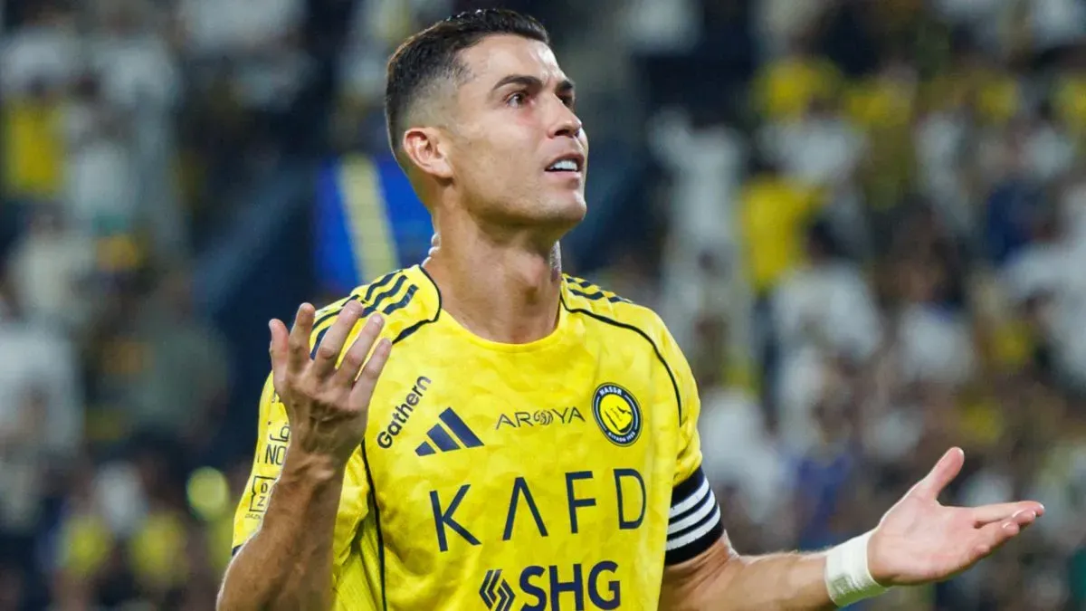 Cristiano Ronaldo, estrela do Al Nassr, reage