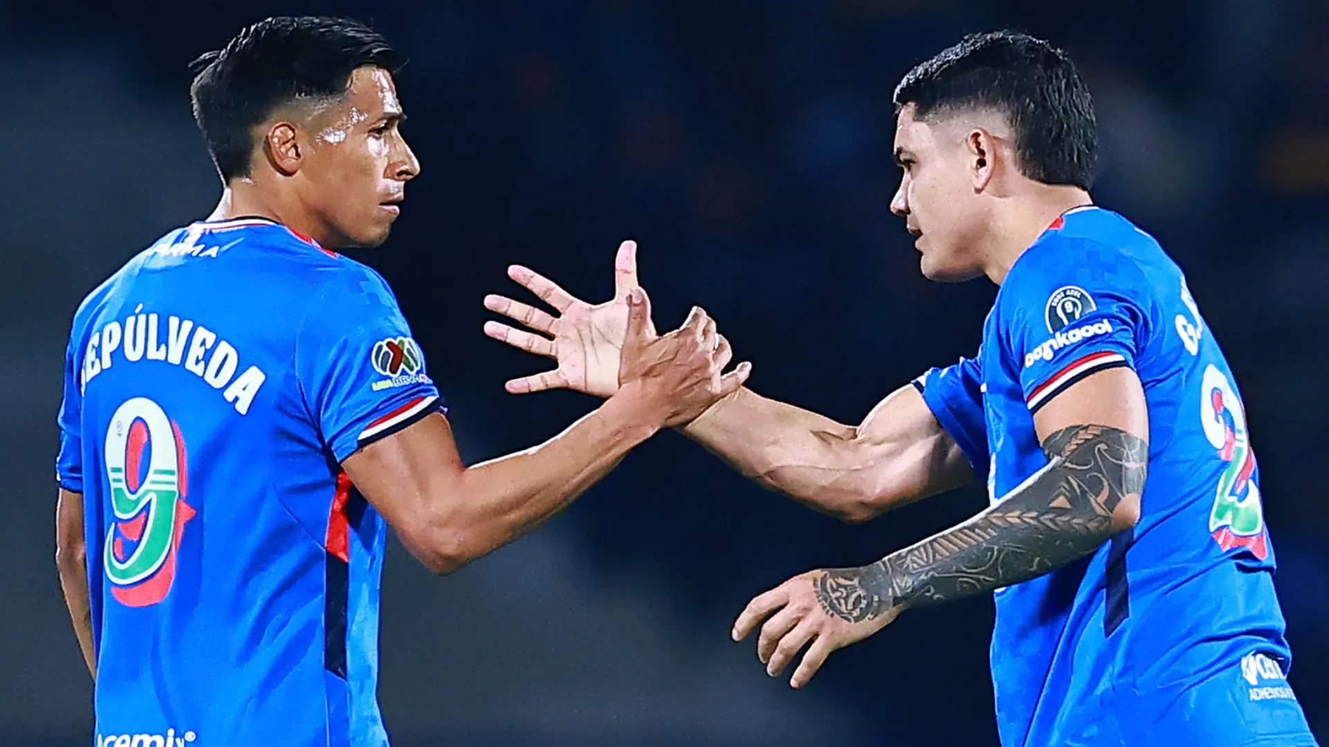Gabriel Fernández e Angel Sepúlveda, do Cruz Azul