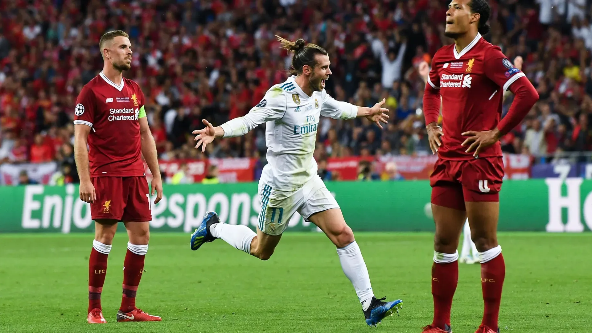 Gareth Bale marcou gol do Real Madrid x Liverpool