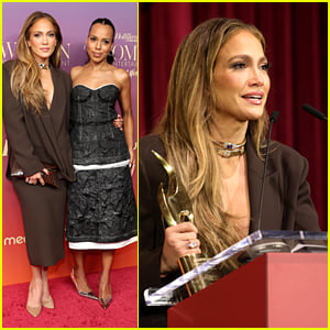 Jennifer Lopez faz um discurso poderoso para aceitar o prêmio Equity in Entertainment após uma introdução comovente de Kerry Washington
