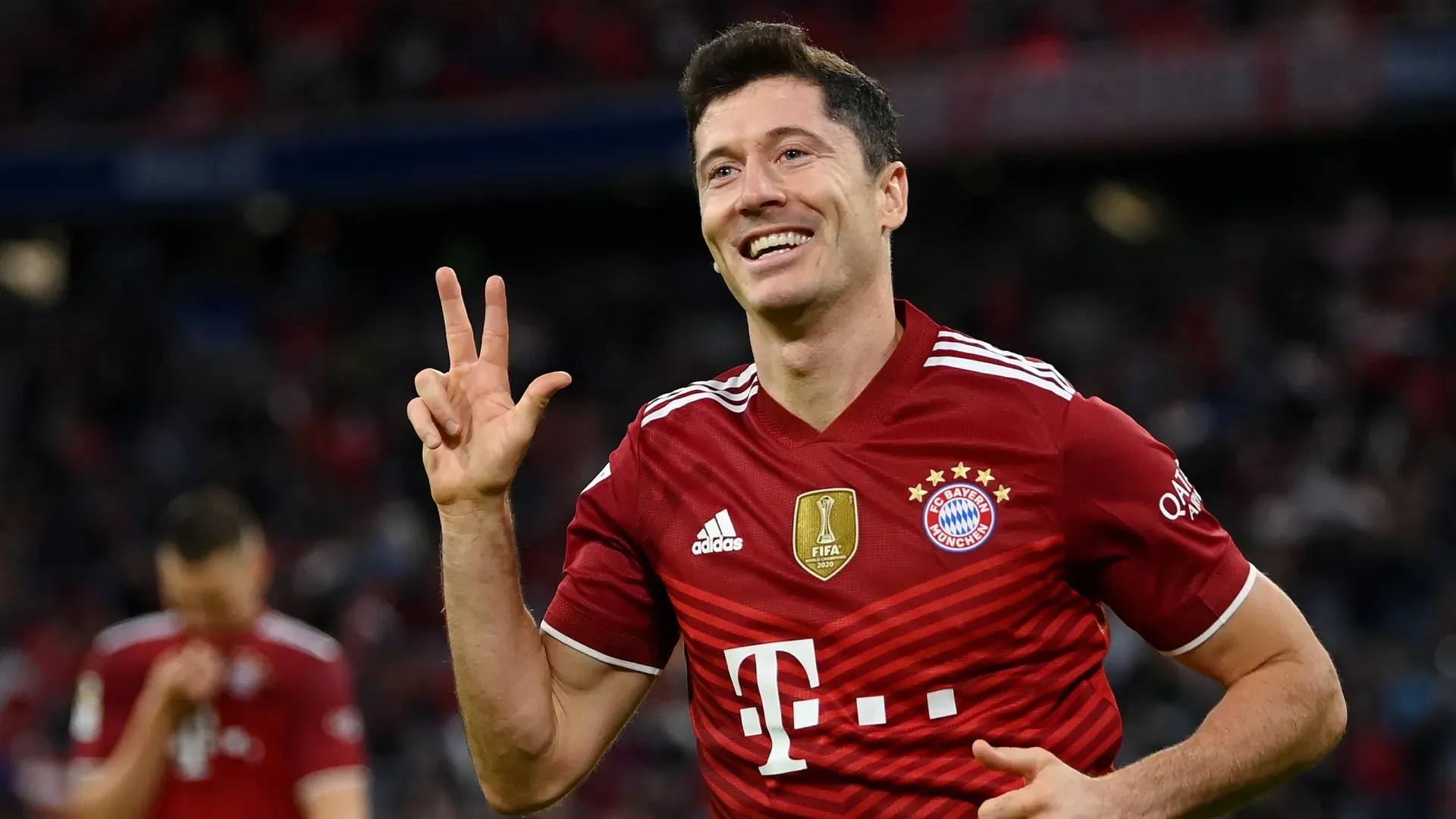 Robert Lewandowski do FC Bayern de Munique.