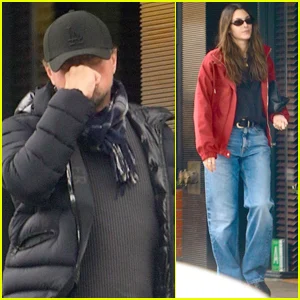 Leonardo DiCaprio e sua namorada Vittoria Ceretti saem para almoçar antes das férias