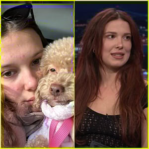 Millie Bobby Brown revela como seu cachorro Winnie reagiu à filha
