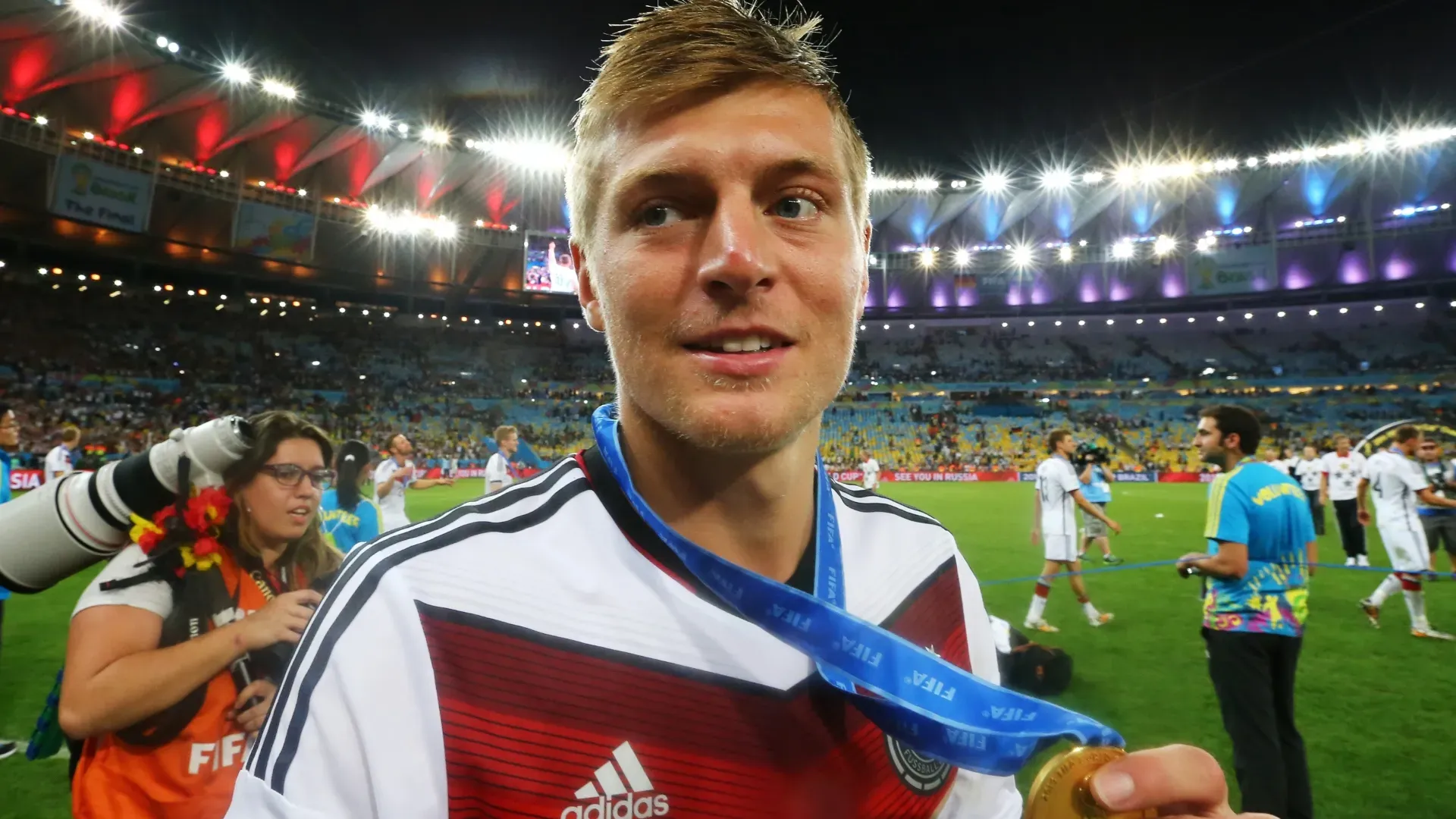 A estrela alemã Toni Kroos