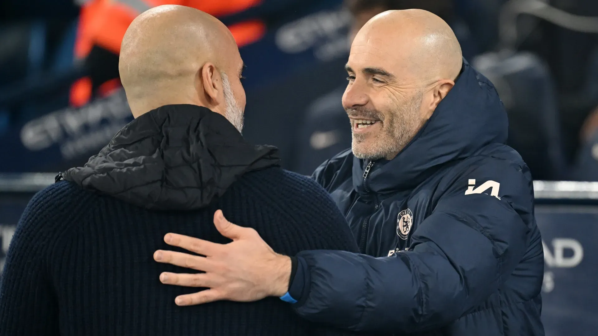 Pep Guardiola e Enzo Maresca