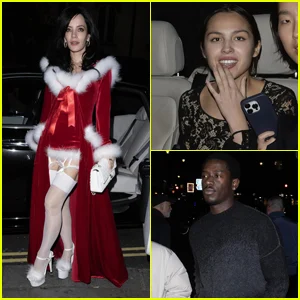 Olivia Rodrigo, Lola Young, Damson Idris e mais estrelas participam da festa de férias ‘Naughty or Nice’ de Lily Allen