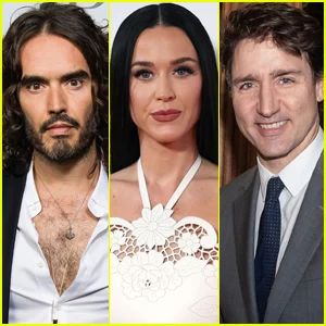 Russell Brand critica o novo relacionamento da ex-mulher Katy Perry com Justin Trudeau