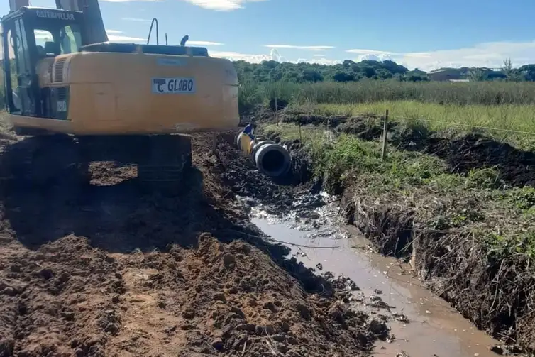 Cabo Frio (RJ), 19/12/2025 - Despejo de esgoto no Brejo da Flexeira no Quilombo Maria Joaquina. Foto: Quilombo Maria Joaquina/Divulgação