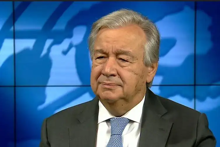 ONU/Divulgação Brasília (DF), 23/10/2025 - Secretário-Geral da ONU, Antônio Guterres. Foto: ONU/Divulgação