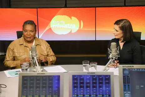 Brasília (DF) 19/12/2025  - A ministra da Cultura, Margareth Menezes, participa do programa Bom Dia, Ministra Foto: Fabio Rodrigues-Pozzebom/ Agência Brasil