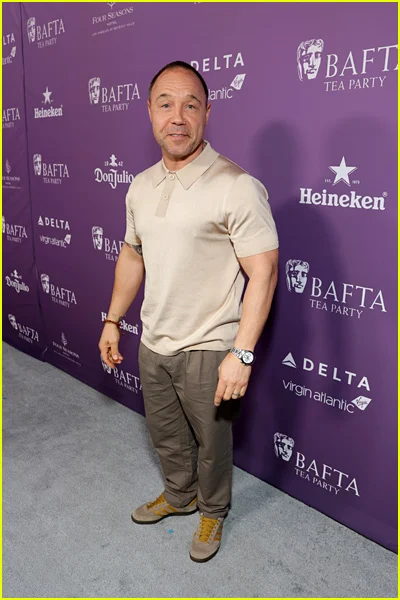 celebridades no chá bafta