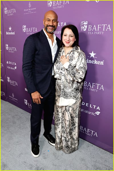 celebridades no chá bafta