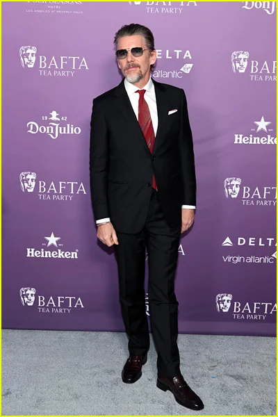 celebridades no chá bafta