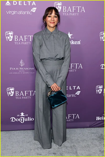 celebridades no chá bafta