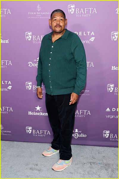 celebridades no chá bafta