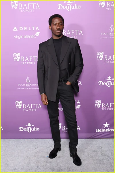 celebridades no chá bafta