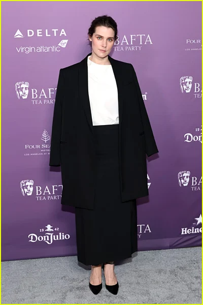 celebridades no chá bafta