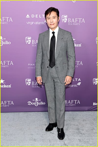 celebridades no chá bafta