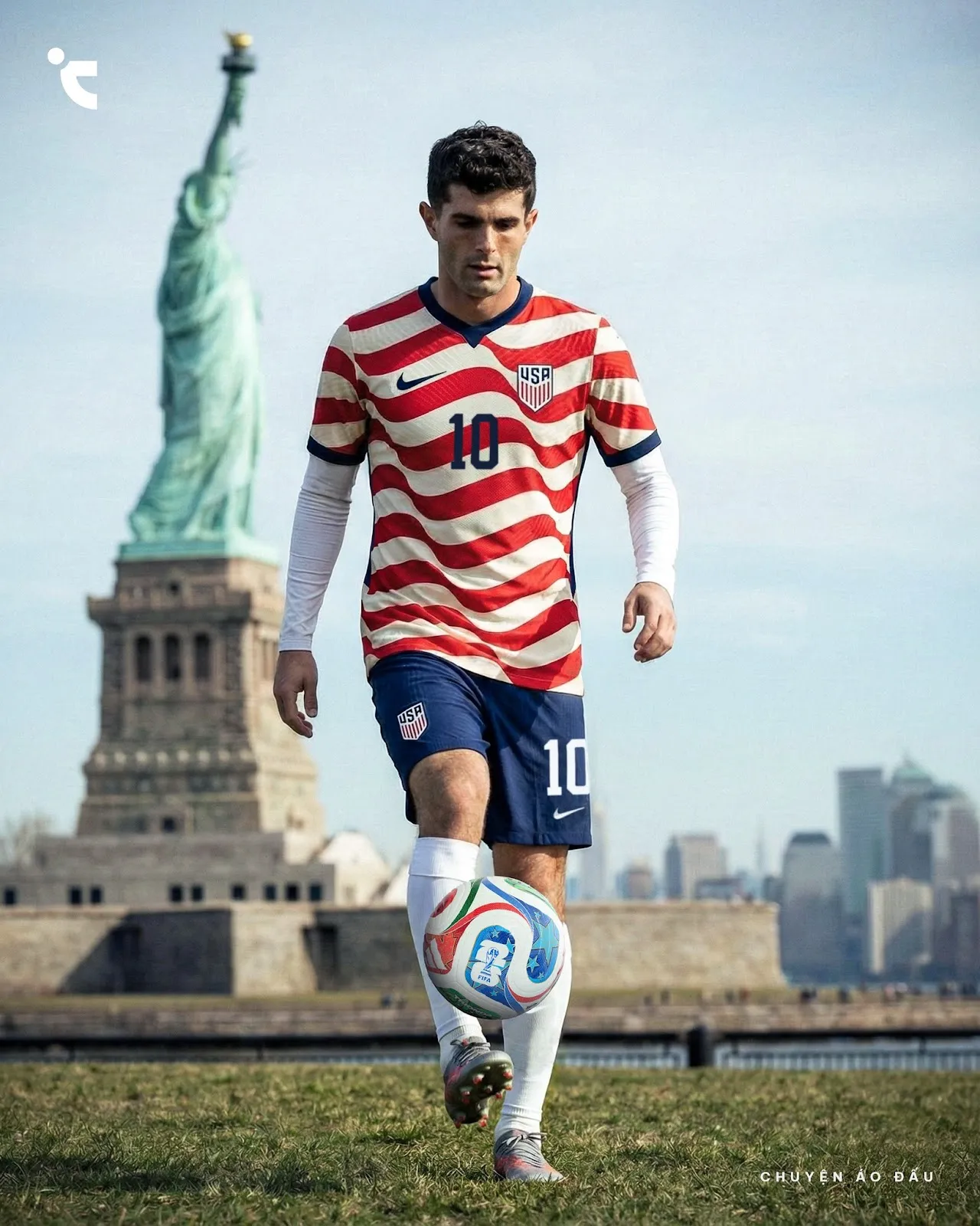 kit pulisic usmnt copa do mundo 2026
