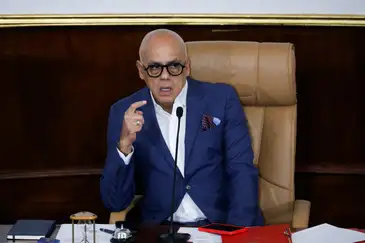 Reuters/Leonardo Fernandez Viloria Jorge Rodríguez, presidente da Assembleia Nacional da Venezuela
22/12/2025
REUTERS/Leonardo Fernandez Viloria