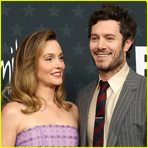 Adam Brody e sua esposa Leighton Meester parecem tão fofos no Critics Choice Awards 2026