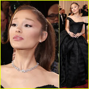 Ariana Grande traz de volta seu rabo de cavalo marrom no Globo de Ouro de 2026!