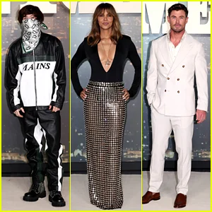 Barry Keoghan canaliza seu personagem ‘Crime 101’ na estreia no Reino Unido com Halle Berry, Chris Hemsworth e mais!