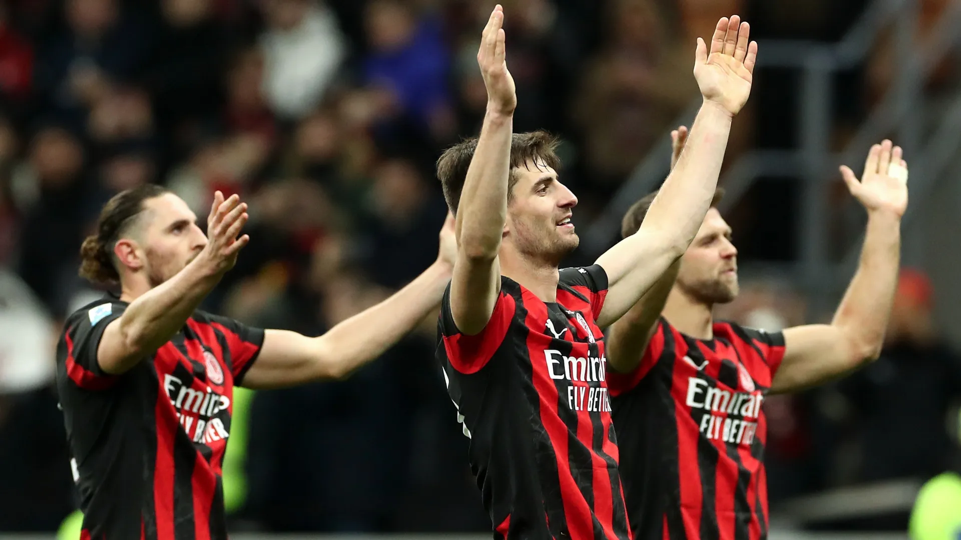 Jogadores do AC Milan